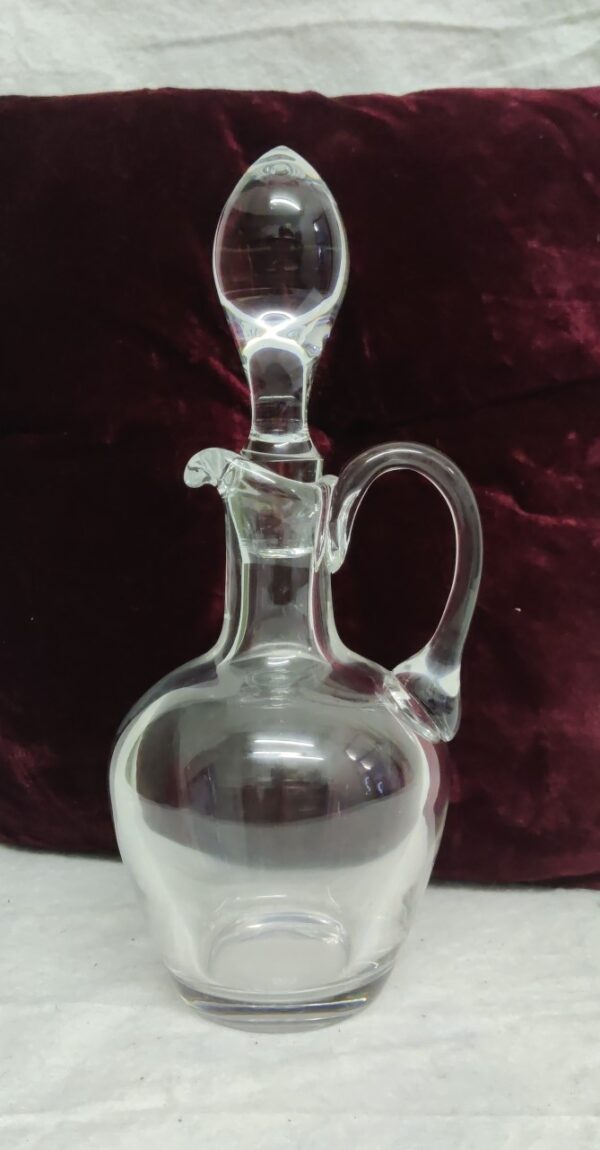 Boussac Brocante - Belle carafe/jarre en verre de cristal - Lot 48