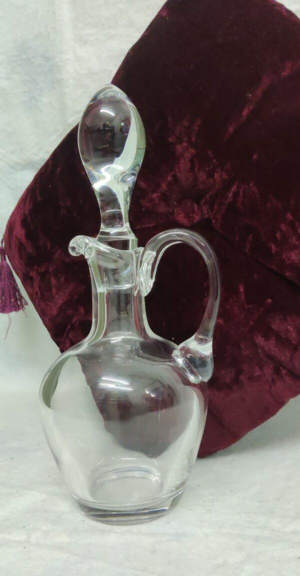 Boussac Brocante - Belle carafe/jarre en verre de cristal - Lot 48