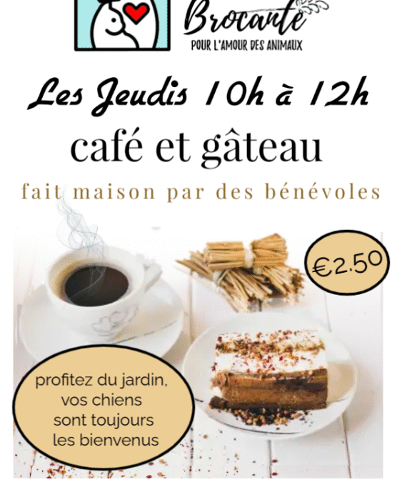 Café et gâteau